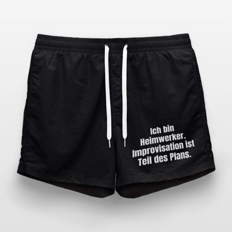 I'm a DIY Improvisation Swim Trunks