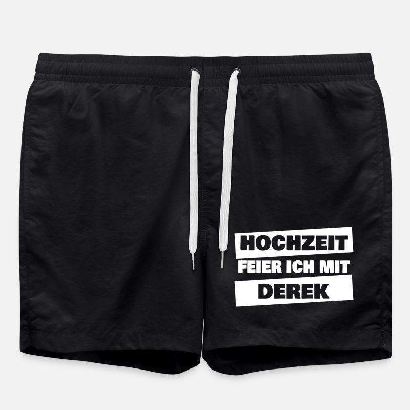 JGA Derek - Badeshorts - Schwarz