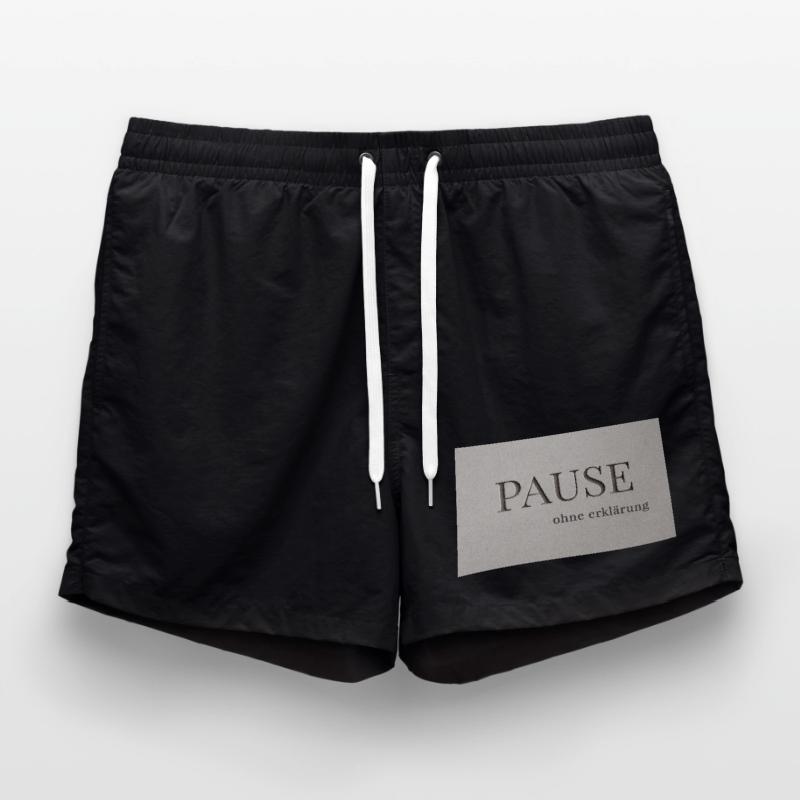 Pause – sans explication Short de bain