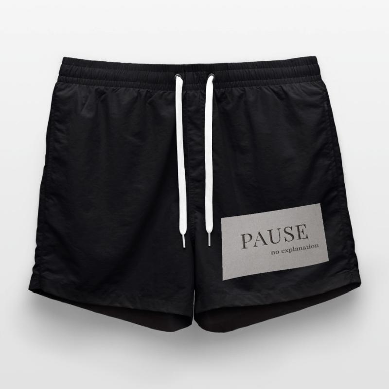 PAUSE – pas d’explication Short de bain