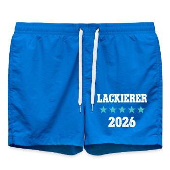 Painter 2026 Apprenticeship Examination Master Trainee - Swim Trunks - cobalt blue - Front