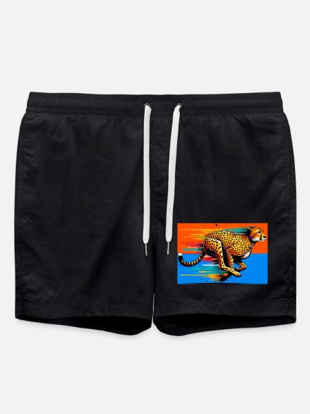 guépard - Short de bain - noir