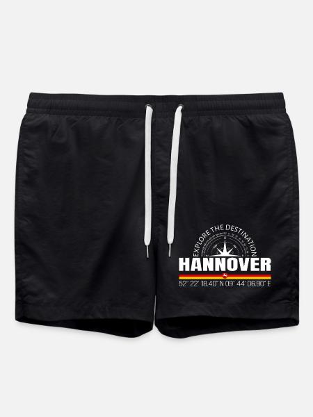 Hanover - Swim Trunks - black