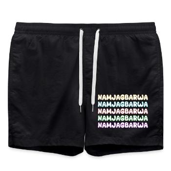 Alpinisme Namjagbarwa - Short de bain - noir - Devant - AI Model Male 185 light (185cm)