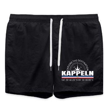 Kappeln - Swim Trunks - black - Front - AI Model Male 185 light (185cm)