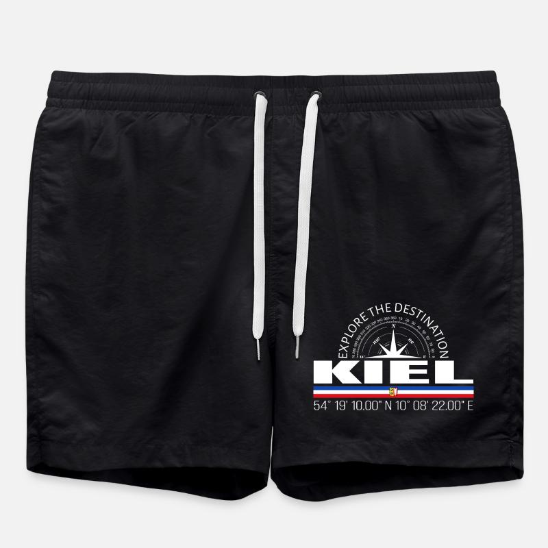 Quille - Short de bain - noir