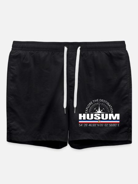 Husum - Swim Trunks - black