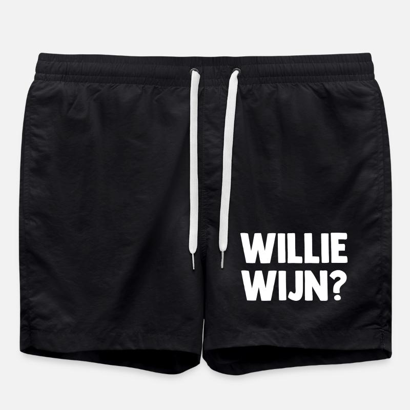 Willie Wijn ? - Pays-Bas Pays-Bas - Short de bain - noir