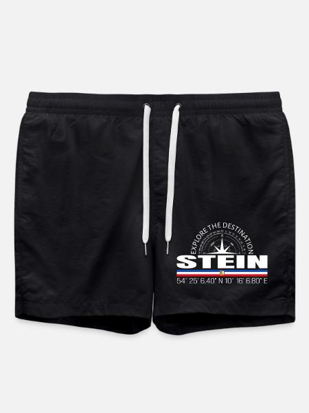 Stone - Swim Trunks - black