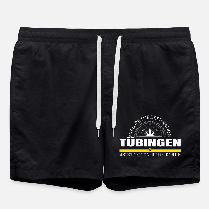 Tübingen - Short de bain - noir
