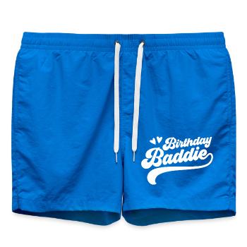 Méchant d’anniversaire - Short de bain - cobalt blue - Devant