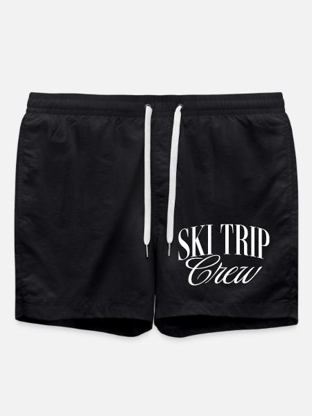 Ski Trip - Badeshorts - Schwarz