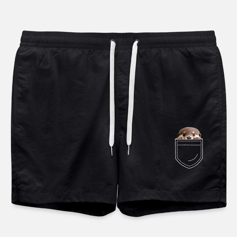 Otter - Swim Trunks - black