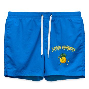 Heavy Metal ananas - Short de bain - cobalt blue - Devant