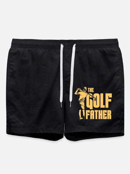 The Golf Father - Swim Trunks - black
