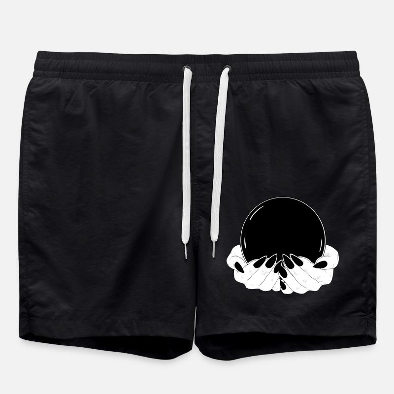 Magic Witch's Ball - Swim Trunks - black