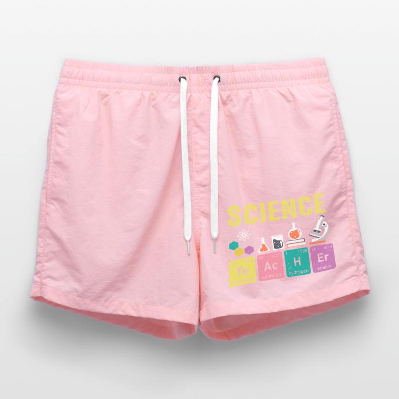 Science Teachers Regular Elements Swim Trunks
