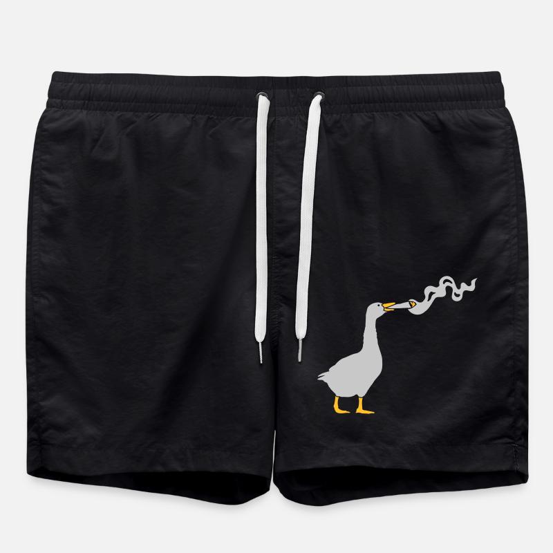 Joint Stoner Goose - Short de bain - noir