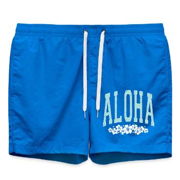 Aloha - Hibiscus - Surfin Été - Short de bain - cobalt blue - Devant