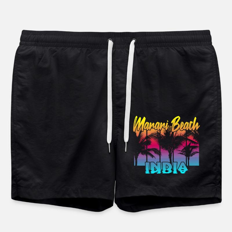 Marari Beach Inde - Short de bain - noir