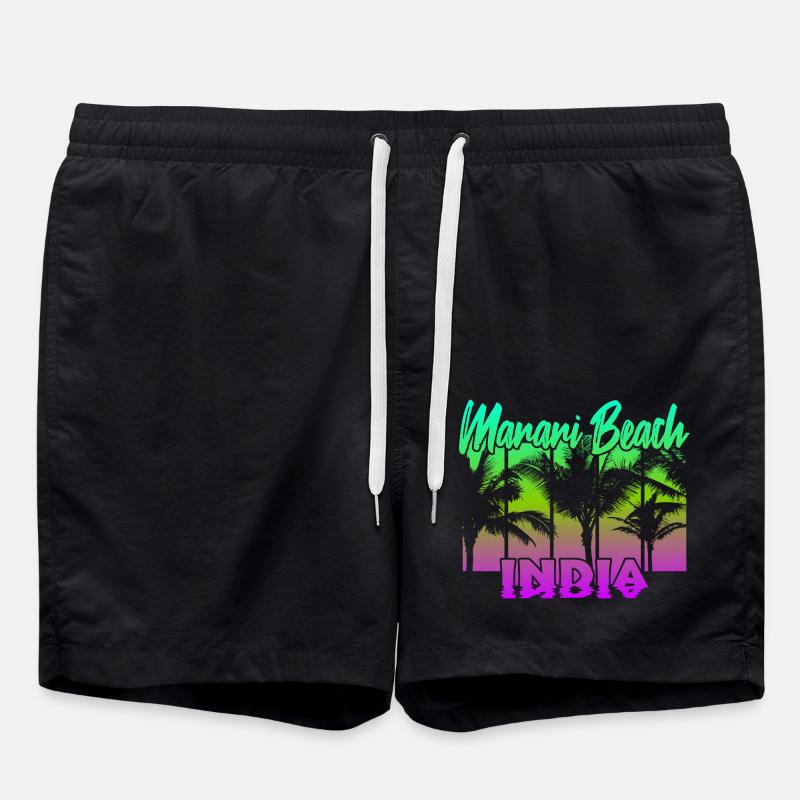 Marari Beach Inde - Short de bain - noir