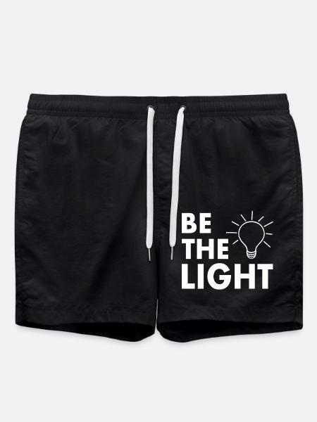 Be the light - Short de bain - noir