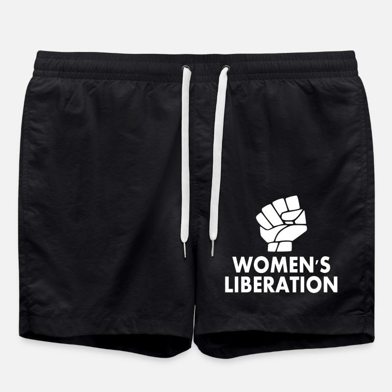 Womens liberation - Swim Trunks - black