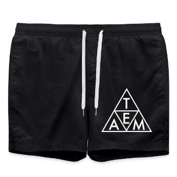 Équipe - Short de bain - noir - Devant - AI Model Male 185 light (185cm)