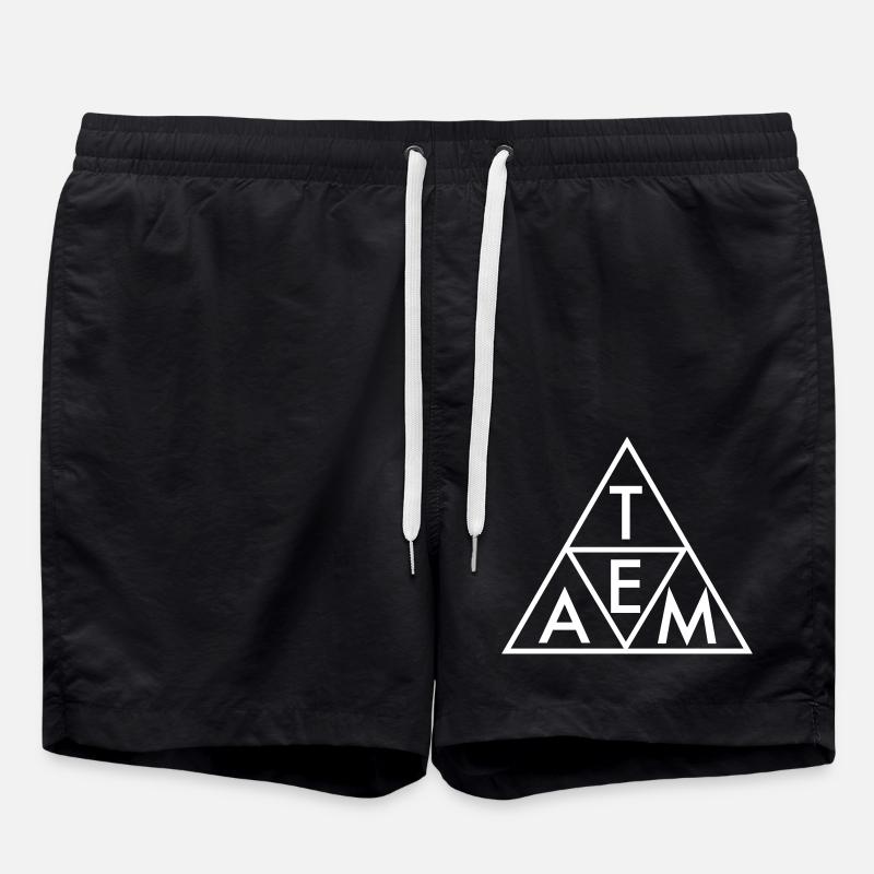 Team - Swim Trunks - black