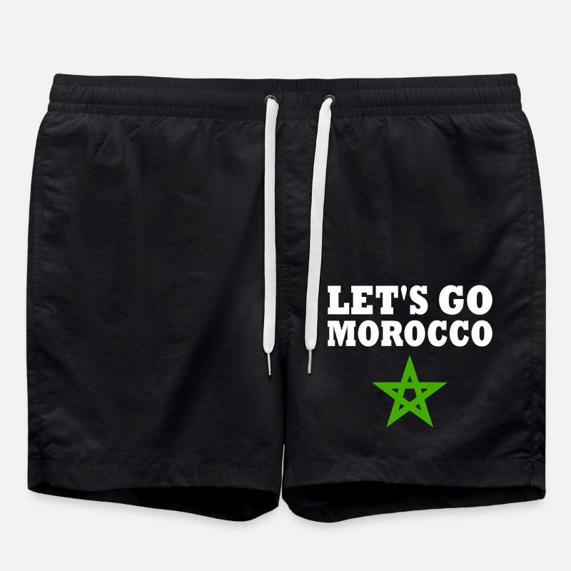 Marokko - Swim Trunks - black