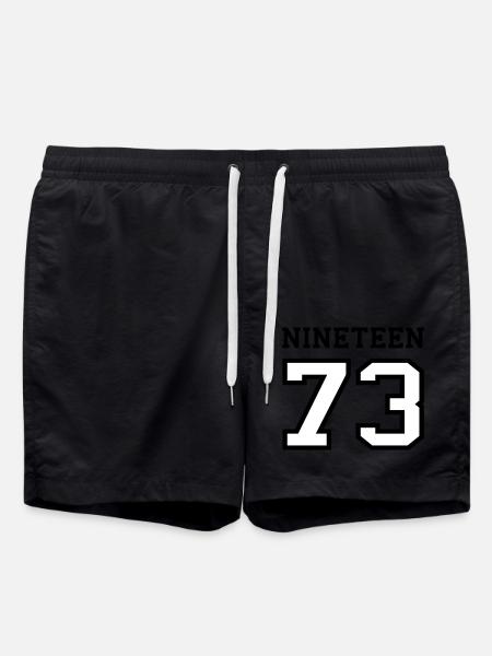 1973 - Swim Trunks - black