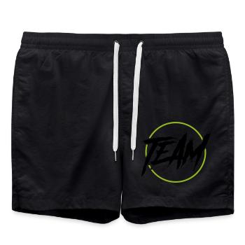 Cercle d’équipe - Short de bain - noir - Devant - AI Model Male 185 light (185cm)