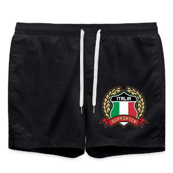 Italia - Short de bain - noir - Devant - AI Model Male 185 light (185cm)