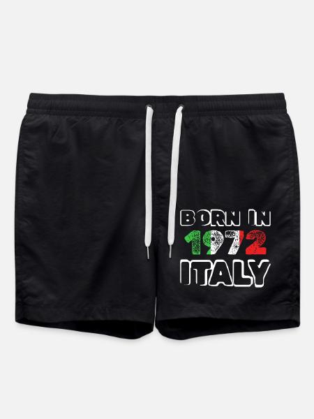 1972 - Swim Trunks - black