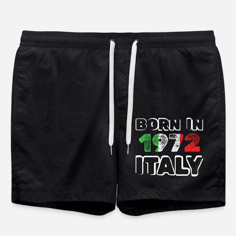 1972 - Swim Trunks - black