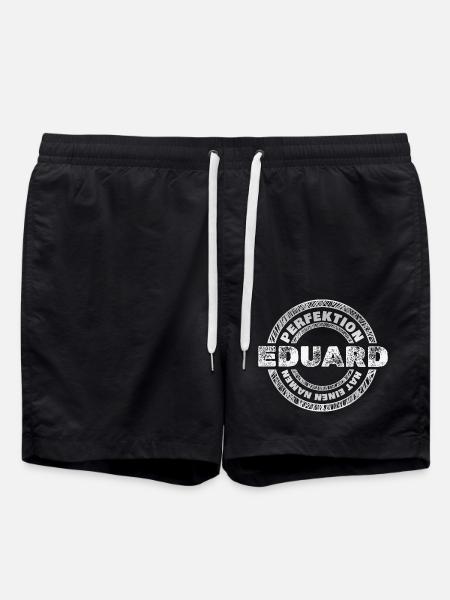 Gift for Eduard - Swim Trunks - black