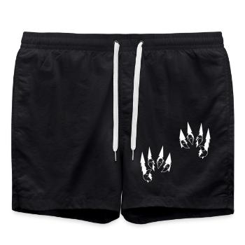 Animal Claws - Swim Trunks - black - Front - AI Model Male 185 light (185cm)