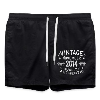 Novembre 2014 Cadeau d'anniversaire en novembre 2014 - Short de bain - noir - Devant - AI Model Male 185 light (185cm)