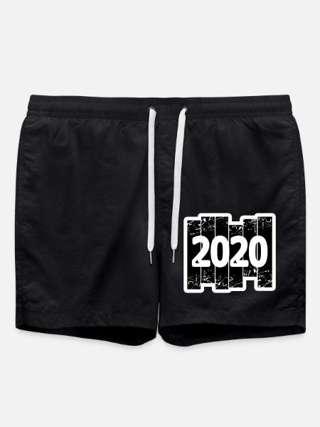 Year 2020 - Swim Trunks - black