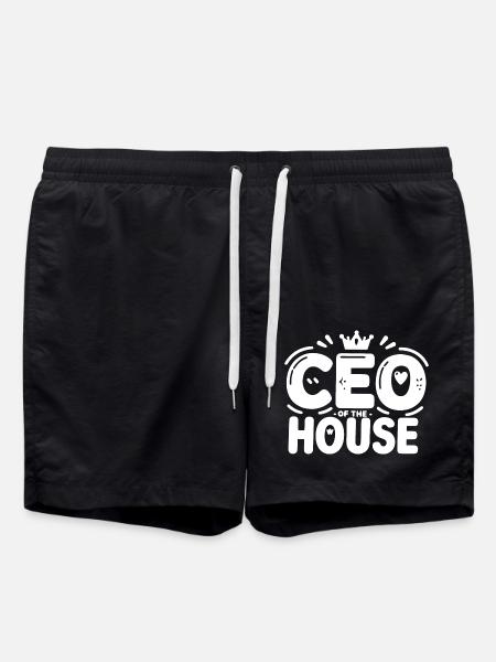 CEO des Hauses - Badeshorts - Schwarz