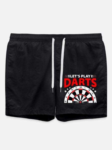Darts Player 180 Dart - Swim Trunks - black