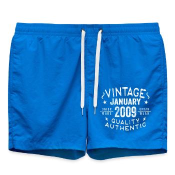 Cadeau d’anniversaire 2009 - né en janvier 2009 - Short de bain - cobalt blue - Devant
