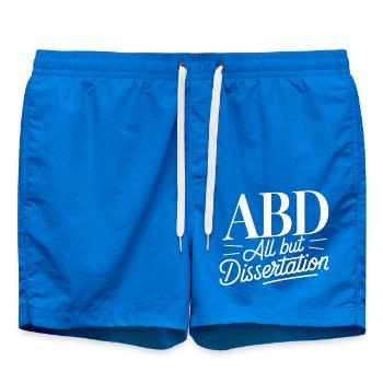 ABD All But Dissertation 12 - Badeshorts - Cobalt blue - Vorne