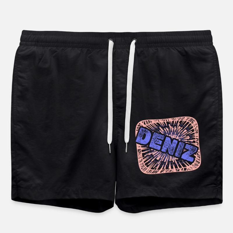 Deniz - Badeshorts - Schwarz