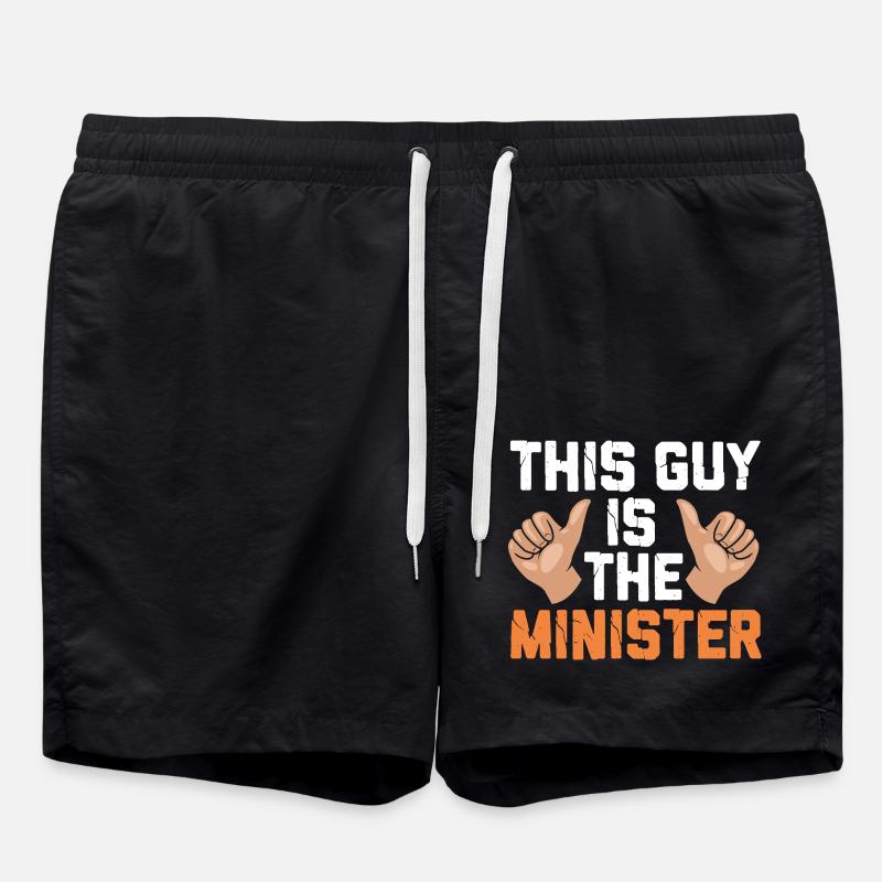 Pasteur - Short de bain - noir