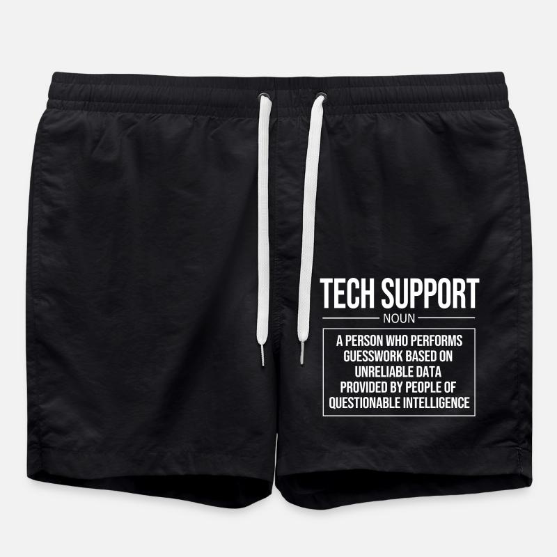 Assistance technique - Short de bain - noir