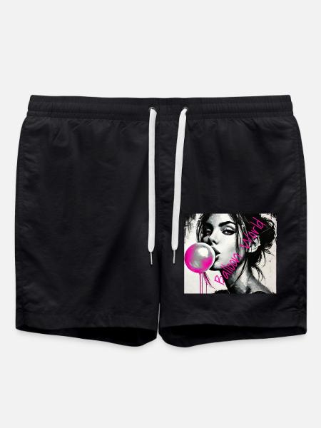 Balloon World - Swim Trunks - black