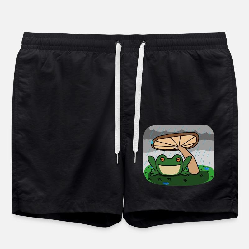 frog - Swim Trunks - black