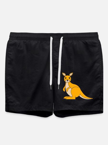 wallaby - Swim Trunks - black