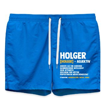 Holger - Short de bain - cobalt blue - Devant